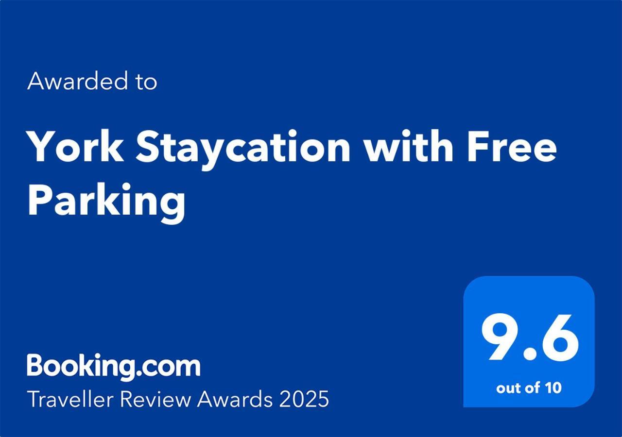 York Staycation With Free Parking Kültér fotó